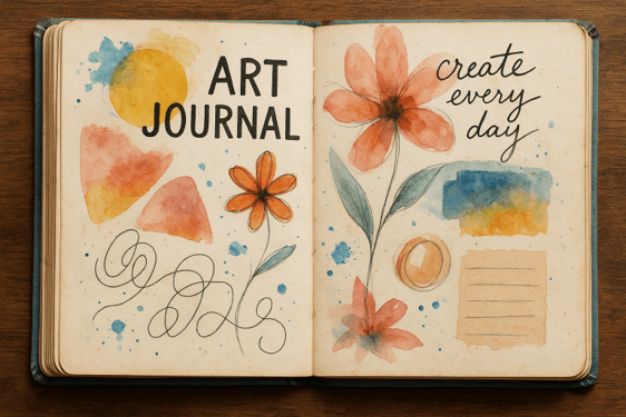 Art Journal - Taidepäiväkirjatyöpaja aikuisille
